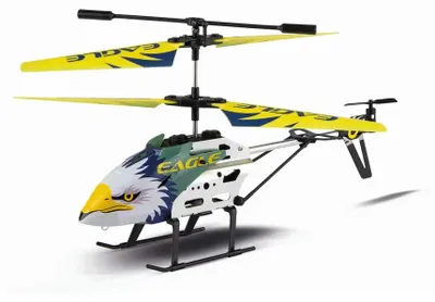 Imagen del producto de Helicóptero RC Storm Eagle de 2.4 GHz con sistema giroscópico y luces LED