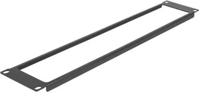Zdjęcie produktu dla DELOCK 19" Netzwerkschrank Panel mit Öffnung 2 HE schwarz
