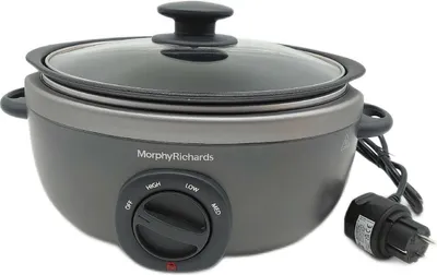 Produktbild von Morphy Richards Schongarer Aluminium 160 W 3,5 Liter Titan Elektrisch Reis ;Kochtopf