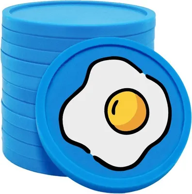 Immagine prodotto di Gettoni colazione CombiCraft blu - Ø29mm - 100 pezzi