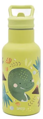 Produktbild von Trinkflasche Tiere - 21 x 7 cm - Grun | by Sassi Junior