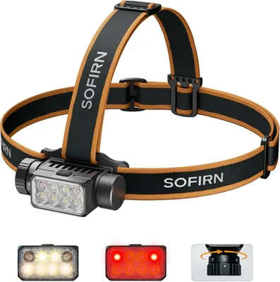 Productafbeelding van 3320LM - sofirn HS23 with Red, White and Neutral Light