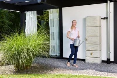 Image de Cuve murale SLIM - Sable - 330L