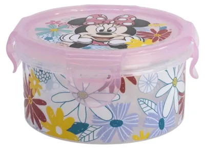 Produktbild von Disney Minnie Maus Luftdichter Behälter - Brotdose Kinder Lunchbox Sandwichbox