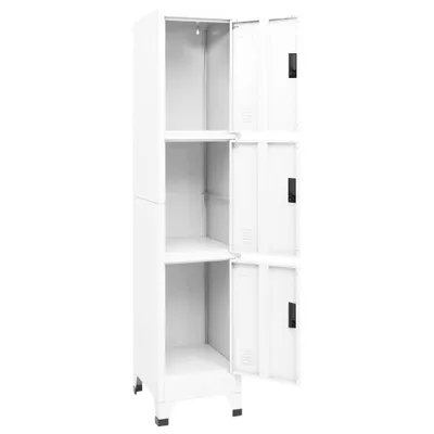 Obrázek produktu pro vidaXL skříňka bílá 38x45x180 cm ocel