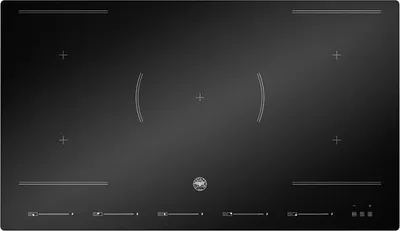 Immagine prodotto di Bertazzoni P905I2M30NVS piano cottura Nero Da incasso 90 cm Piano cottura a induzione 5 Fornelli