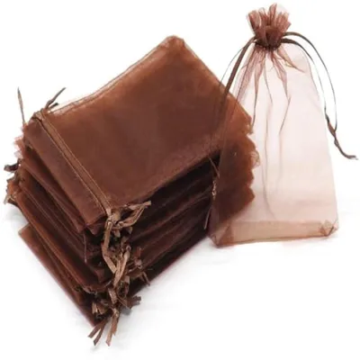 Obrázok produktu pre Sada 100 organzových vrecúšok, 10 x 12 cm