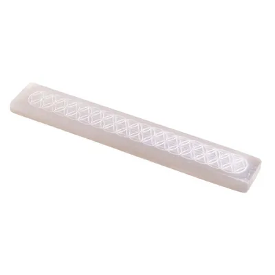 Immagine prodotto di Porta bastoncini d'incenso - Selenite fiore della vita