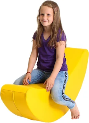 Imagen del producto de Silecomplaza: Columpio para niños con forma de plátano (amarillo)