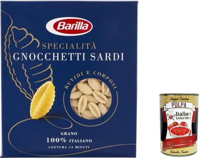 Produktbild von 20x Pasta Specialità Gnocchetti sardi italienisch Nudeln 500 g pack + Italian Gourmet polpa 400g