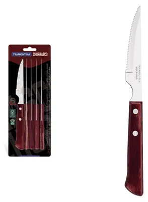 Produktbild von Tramontina Churrasco 21109-674, Edelstahl, Holz, Edelstahl, Braun