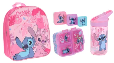 Image de Ensemble scolaire Lilo & Stitch : sac à dos et sac à lunch