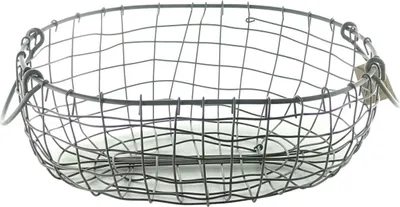 Produktbild von Esschert Design Ovaler Drahtkorb Braun 32 cm