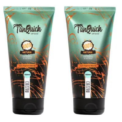 Image de Mazzaci TanQuick Natural Self-tanner x2pc