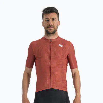 Produktbild von Sportful Checkmate Herren Radfahren Trikot rot 1122035