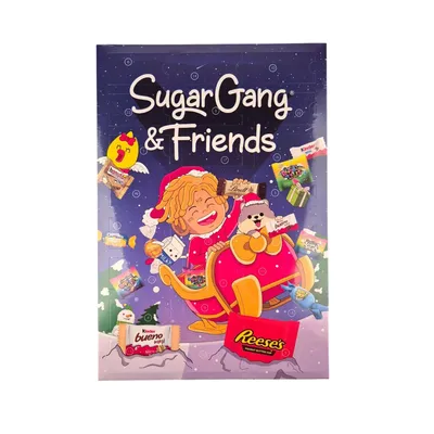 Produktbild von SugarGang Adventskalender 24 Stk. 157g