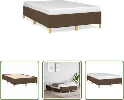 Immagine prodotto di The Living Store rete marrone scuro 120x190 cm in tessuto