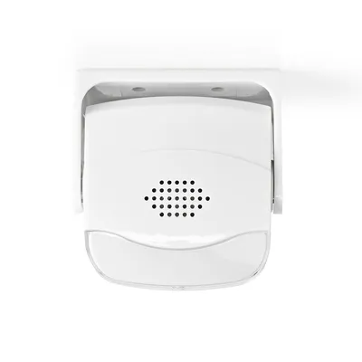 Produktbild von Nedis Bewegungsmelder Alarm - Batteriebetrieben - 3x AAA/LR03 - 80 dB - Erfassungsbereich: 1.10 m - Detektorwinkel: 10 ° - Decke / Wand - Weiss