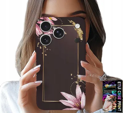 Zdjęcie produktu dla Etui Do Iphone 17 Pro - Kwieciste Eleganckie Wzory Obudowa