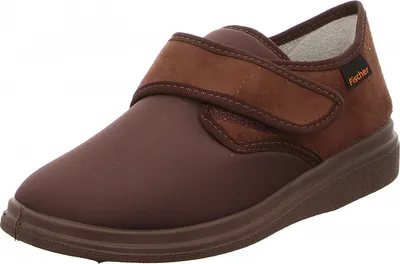 Produktbild von Fischer Markenschuhe Herren Hausschuhe in Braun, Größe 42