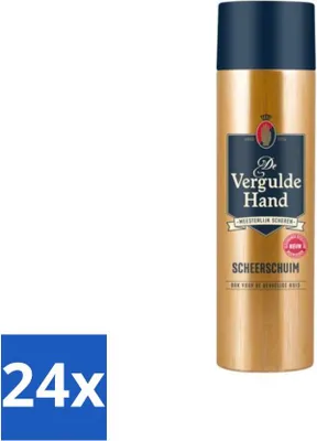 Immagine prodotto di Schiuma da barba dorata 250 ml - Confezione risparmio - 24 pezzi