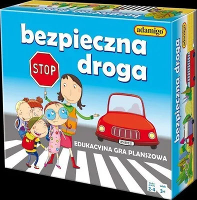 Produktbild von Bezpieczna droga Edukacyjna gra planszowa