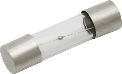 Image de Fusible 6,3 A WTA-T Verre à retardement 20 mm 250 V - 5 pièces