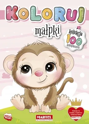 Zdjęcie produktu dla Małpki. Koloruj