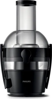 Zdjęcie produktu dla Philips Viva Collection HR1856, Sokowirówka wolnoobrotowa, LED, 1,2 l, 2 l, 7,5 cm, 1 m