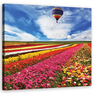 Produktbild von Leinwandbild landschaften - farbe 40x40 cm Feeby farbe wandbild bereit zum aufhängen