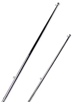 Produktbild von Flaggenstock 61cm mit Flaggenstockhalter und Schnellverschluß