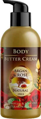 Obrázek produktu pro Bulfresh - Tělový krém s arganovým máslem a růží 300 ml