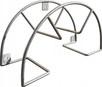 Produktbild von Gartenschlauchhalter Wand – Edelstahl V2A, Schlauchhalter für bis zu 30 m
