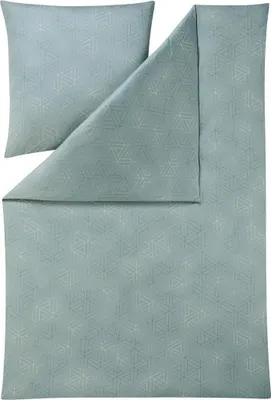 Produktbild von Estella Atelier Bettwäsche Pippa Kissenhülle einzeln Farbe mint Größe 80x80