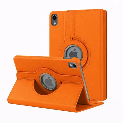 Produktbild von 360° Schutzhülle für Apple iPad 12th 11" (A18) / iPad 11th 11" (A16) / iPad 10 10.9" Generation (2026/2025/2022) Tasche Hülle Drehbar Stand - Orange