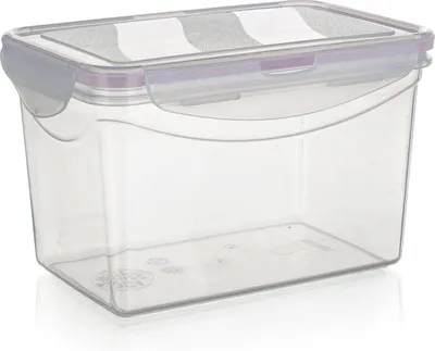 Image de Bocal hermétique LARA rectangulaire 1,8l plastique