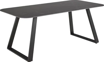 Zdjęcie produktu dla Antalya stół do jadalni 90x180cm czarny.