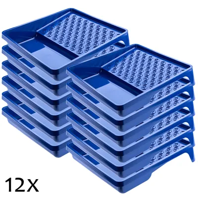 Produktbild von KADAX Farbwanne "Biri", Lackierwanne, 32 cm, Blau, 12 Stück