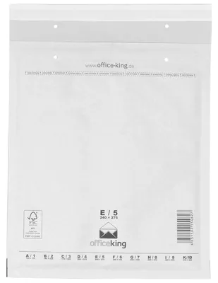 Produktbild von 100 Luftpolstertaschen/ Luftpolsterumschläge E/5 (240 x 275 mm) weiss