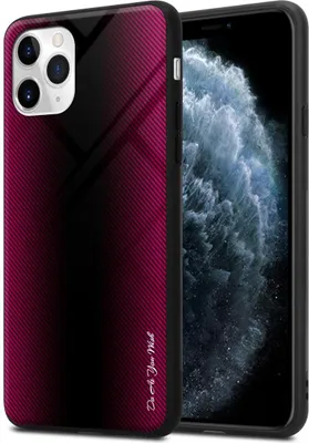 Produktbild von Cadorabo Hülle für Apple iPhone 11 PRO MAX Schutz Hülle in Pink Handyhülle TPU Etui Cover Case Tempered Glas