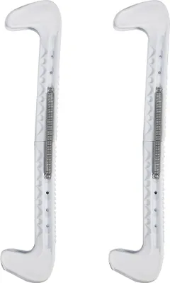 Immagine prodotto di 1 paio di protezioni in plastica per la lama del pattino da ghiaccio su pavimento in cemento duro (bianco)