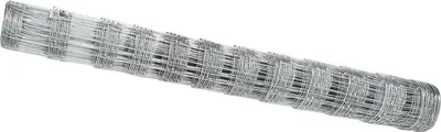 Produktbild von Feldzaun aus verzinktem Stahl, Silber, 25 x 1,2 m, Maschenweite 15 x 15/10/5 cm
