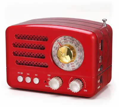 Obrázek produktu pro InAndOutdoorMatch - Retro rádio - Přenosné Bluetooth rádio