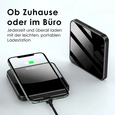 Produktbild von Qi Induktive Ladestation für Samsung Galaxy S25 Plus Ultra Charger 15W Ladegerät