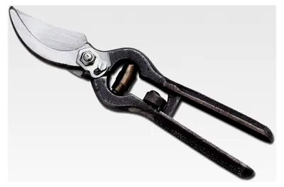 Produktbild von Gartenschere professionelle Baumschere Rosenschere Rebenschere schwarz geschmiedet 25 cm