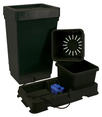 Produktbild von 39 x 29 cm Anzuchtschalen mit Bewässerungssystem Schwarz (Töpfe 8,5 l) | Anzuchtschalen von Garland