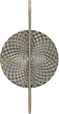 Zdjęcie produktu dla o Ferretti Lampa Ścienna Srebrna 28x15x54 cm