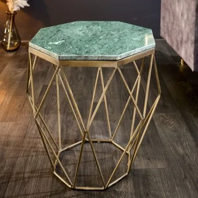 Produktbild von Exklusiver Beistelltisch BIJOUX ca.50cm grün Marmor