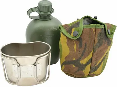 Produktbild von Holl. Feldflasche mit Becher