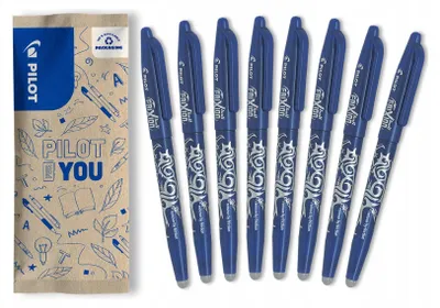 Produktbild von PILOT Frixion Ball 0.7 Tintenroller blau 8er-Set